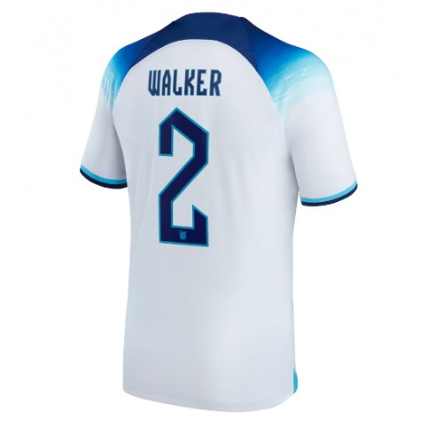 England Kyle Walker #2 Replika Hjemmebanetrøje VM 2022 Kortærmet